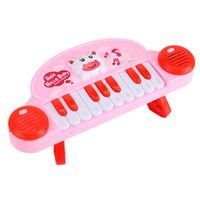 Tastiera Elettronica in Plastica per l'Educazione della Prima Infanzia, Giocattolo Musicale per Bambine, Pianoforte Giocabile per l'Apprendimento ed l'Esercizio, Confezione Regalo Chenghai