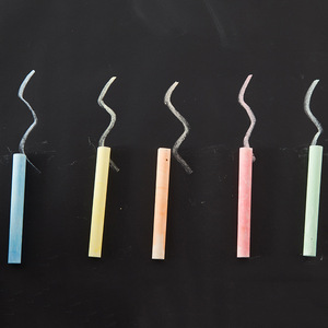 بيع بالجملة ، طباشير أبيض بدون غبار قابل للغسل ، طباشير ملون غير سام للفصول الدراسية للعب الفن في الهواء الطلق - Product Image 5