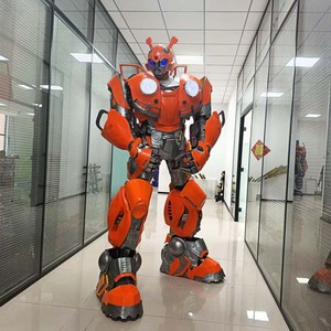 Disfraz <span class=keywords><strong>de</strong></span> Robot Luminoso LED Universal para Adultos, para Parques Temáticos, Entretenimiento Interactivo y Espectáculos - Product Image 1