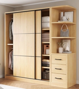 Modern Sliding Door Wooden <strong>Closet</strong> for Bedroom Living Room or Hotel Quality Furniture From Factory Direct Supply - Product Image 4