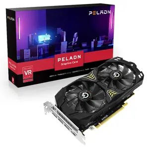 การ์ดแสดงผล AMD Radeon RX 580 GPU ขนาด8GB สำหรับเล่นเกมและเล่นเกมคอมพิวเตอร์เดสก์ท็อปเกมวิดีโอ