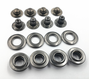 Snap ốc vít Báo Chí bốn phần kim loại đồng thau Vòng bong bóng Snap Fisheye nút cho thobe - Product Image 6