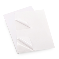 Étiquettes A4 prédécoupées autocollantes en papier 8,5x11 pouces pour imprimante jet d'encre, feuilles d'étiquettes d'expédition