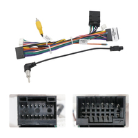 Connecteur 16 broches pour caméra Chery Grand Tiggo 5 adaptateur de faisceau de câblage radio CAN Bus décodeur voiture Android câble d'unité de tête