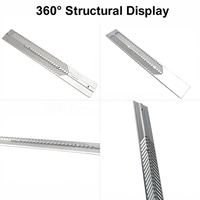 Grille de ventilation en aluminium usinée CNC sur mesure à fentes chevron pour armoire électrique industrielle, service OEM ODM
