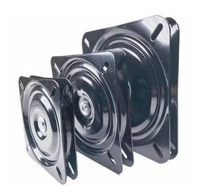 Placa giratoria de 360 ° de alta resistencia, rodamiento cuadrado, diseño para taburetes de comedor, mesas, estanterías - Product Image 4