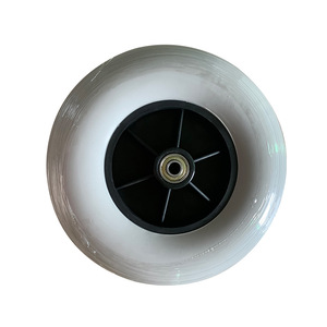 New PVC <b>Wheel</b> for Wheelchair 6 7 8 Inch Solid Front <b>Replacement</b> <b>Wheel</b> Without Front Fork - Product Image 1