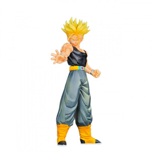 <span class=keywords><strong>Figurine</strong></span> d'action DBZ Future <span class=keywords><strong>Trunks</strong></span> <span class=keywords><strong>Super</strong></span> <span class=keywords><strong>Saiyan</strong></span> avec gilet noir et pose de combat pour collectionneurs, jouet d'anime en PVC de haute qualité de 29 cm - Product Image 1