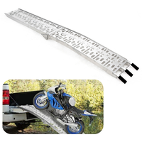 Rampe de chargement pour moto, sangle de chargement pour camionnette, argent, pour tondeuse à gazon