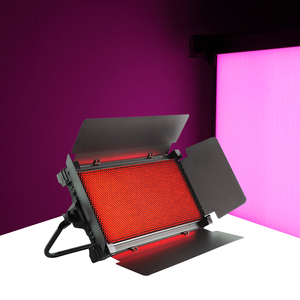 المهنية الصوت led rgb استوديو الصور مربع كاميرا الإضاءة معدات تصوير الفيديو مؤتمر مصباح لوح مجموعة كيت التصوير