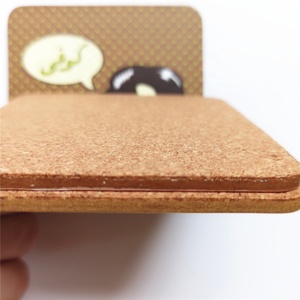 <span class=keywords><strong>Precio</strong></span> de fábrica Nuevos productos posavasos de <span class=keywords><strong>corcho</strong></span> MDF personalizados manteles individuales y posavasos de MDF - Product Image 5