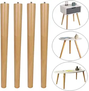 Plastic Wooden Furniture Parts, Table Sofa Legs, Made In China