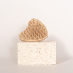 Brosse à cheveux en silicone en forme de cœur avec peigne de massage des méridiens, brosses de bain de qualité alimentaire, éponges et brosses pour le lavage de la tête et du corps - Product Image 5