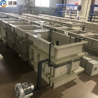 Galvanisation à chaud bain de galvanoplastie en métal ligne réservoir de placage pour machine de galvanisation
