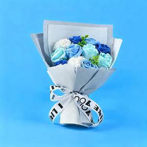 Cadeau pour la fête des mères, bouquet de roses, savon en forme de œillet haut de gamme, cadeau pour la fête des déesses - Product Image 3