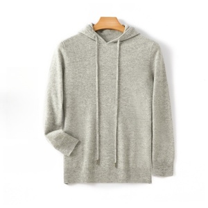 2025 nouveau Logo personnalisé Oem à capuche 100% <span class=keywords><strong>laine</strong></span> haut en tricot pull sweat décontracté automne hiver pull cachemire tricoté pull hommes - Product Image 4