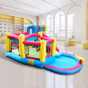 Kids Moonwalk Outdoor Inflatable House With <b>Slide</b> CE Certified Portable for Parties & Jumping NB- 93016 Backyard Home Used Kids - Product Image 4