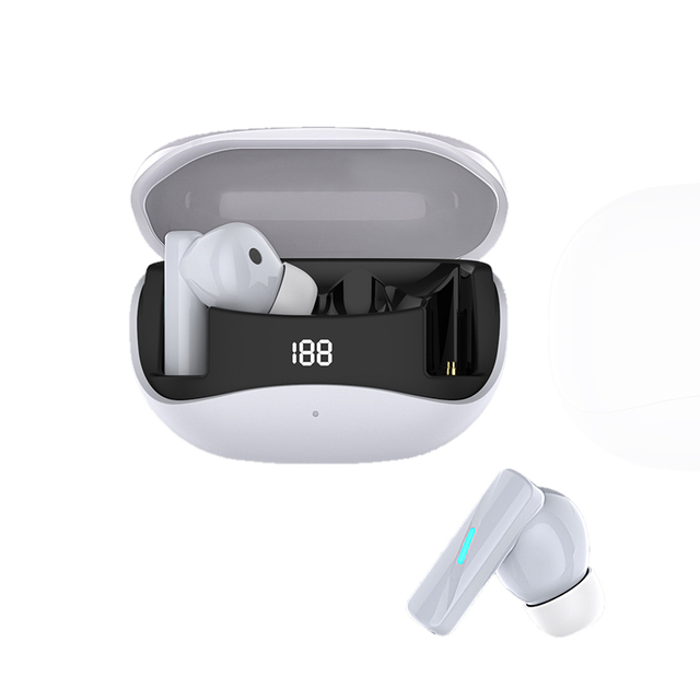Wireless Earbuds ANC Noise Cancelling Mini In-ear Earphone LED Digital Display ENC High Quality Call Sound Stereo for 5.3