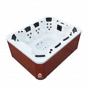 Nouvelle conception de bain à remous pour 8 à 10 personnes, spa pas cher, bain à remous extérieur autoportant, bain à remous en acrylique - Product Image 4