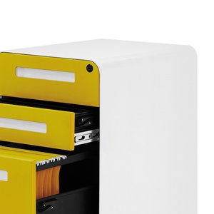 Steel Documents Durable Storage Equipment <b>Files</b> Office Metal 3 <b>Drawer</b> Filing Cabinet - Product Image 5