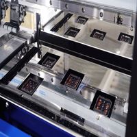 Mesin Cetak Sublimasi Tekstil Format Besar 1.8m 3.2m dengan 4/8 Head Printer Inkjet Epson I3200 untuk Transfer Kertas