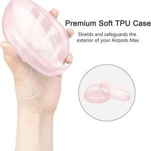 Nouvel arrivage Housse de protection complète en TPU pour AirPods <span class=keywords><strong>Max</strong></span> 2 paquets de housse résistante aux chocs et aux rayures - Product Image 4