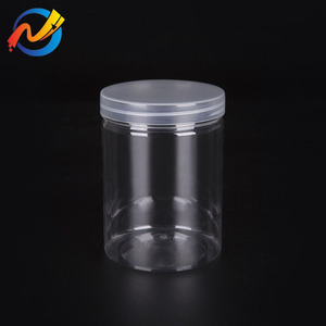 Envase de Plástico para Alimentos, Botella Transparente de 500 ml <span class=keywords><strong>con</strong></span> Tapa, Fabricante - Product Image 1
