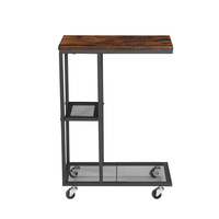 Table basse moderne de qualité supérieure, ensemble meuble TV et table basse moderne avec roulettes
