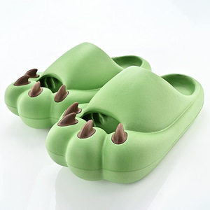 2023 divertido chica niño gato garra diapositiva antideslizante casa zapatillas mujeres hombres casa <span class=keywords><strong>Sandalias</strong></span> Zapatos interior zapatillas - Product Image 5