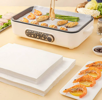 Plateau de cuisson 40x60, papier spécial pour four, plaque à gâteau absorbant l'huile, résistant à l'huile, recyclable, en pâte chimique, personnalisable pour usage commercial