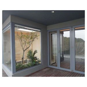 Precio de fábrica Prima Alta capacidad de aislamiento térmico Diseño moderno Marco de aluminio <span class=keywords><strong>Ventanas</strong></span> para exteriores - Product Image 4