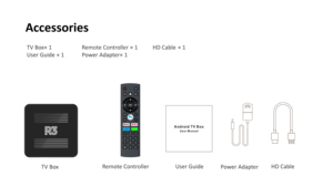 NUEVO Reproductor Multimedia R3 ATV Rockchip RK3518 Quad Core 8K HDR10+ con Control Remoto por Voz, Doble WIFI, Decodificador, Android 14 TV Box - Product Image 3