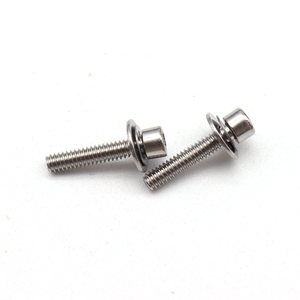 Tornillo Allen de Acero Inoxidable DIN912 con Cabeza Cilíndrica Hexagonal, Rosca Moleteada y Arandela Plana - Product Image 2