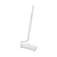 24cm manuelle Kleb rolle für die Reinigung von Tierhaaren PP-Griff Papier fussel rolle für Haustiere und Teppich