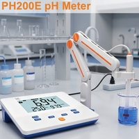 Medidor de pH de Sobremesa Top-star PH200E con Función de Apagado y Reinicio Automáticos para Pruebas Ambientales