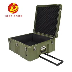 Caja de herramientas de plástico duro impermeable IP65 Rotomold Carry Manufacturer