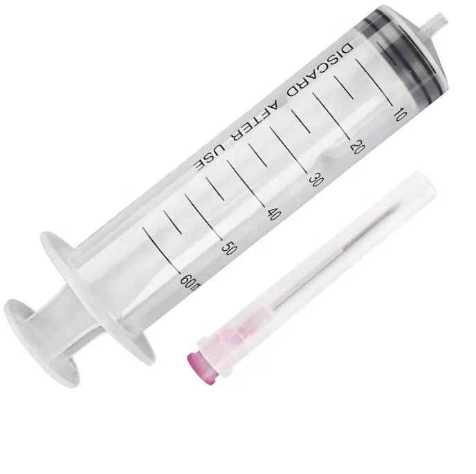 Grosir bahan plastik syringe ukuran sedang hewan medis dokter hewan bahan dokter hewan untuk sapi domba