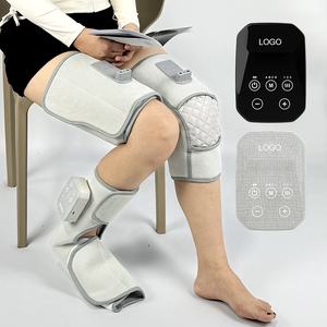 Masajeador de pies y piernas con compresión de aire caliente OEM <span class=keywords><strong>ODM</strong></span> con temporizador de vibración multinivel desmontable para terapia de alivio del dolor - Product Image 1
