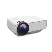 Dernière mise à jour 2021, projecteur de films 1500 lumens, prend en charge les vidéos et les images 1080P, mini projecteur WiFi pour le divertissement à domicile