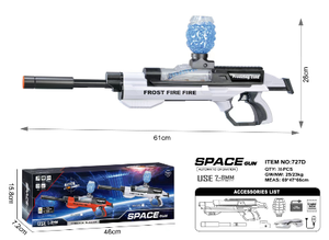 Pistola de agua eléctrica Space Frost Fire de 61 cm para niños, para jugar al aire libre - Product Image 1