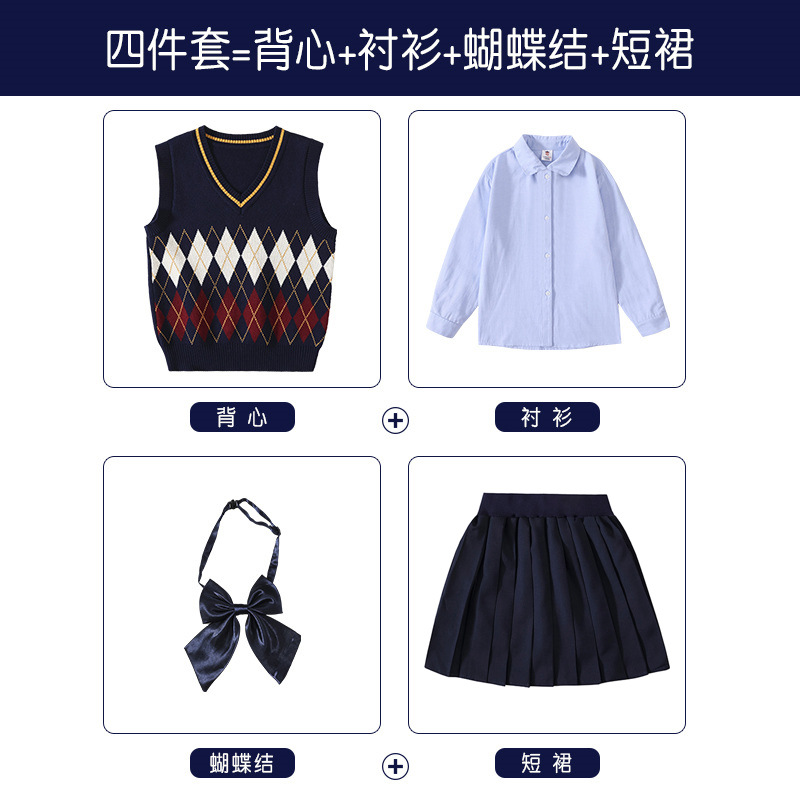 Ensemble quatre pièces bleu pour femme