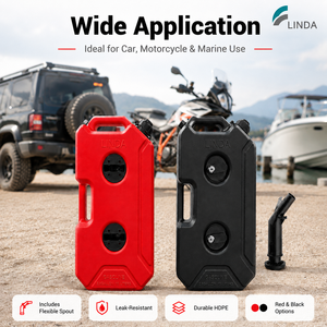 <span class=keywords><strong>Bidon</strong></span> de gaz durable de 10 L avec conception intelligente, étanche, certifié CE/EPA/CARB, idéal pour la voiture, la <span class=keywords><strong>moto</strong></span>, le camping, les situations d'urgence - Product Image 6