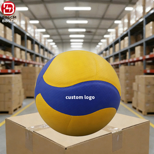 Ballon de volley-ball <span class=keywords><strong>Mikasa</strong></span> MVA330/V330W en cuir PU de haute qualité, ultra-fine fibre, taille officielle 5, très demandé - Product Image 1