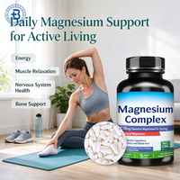 Complément de Magnésium OEM 12-en-1 Complexe 1000 mg – Capsules Végétaliennes de Magnésium avec Glycinate, Bisglycinate, Citrate et Malate Taurate