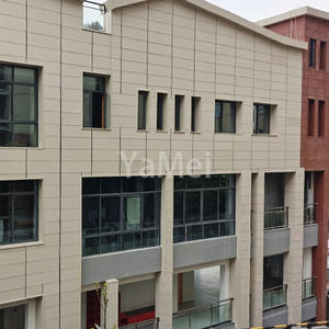 Façade extérieure en argile de style moderne pour villa résidentielle, hôtel et hôpital en mur-rideau en aluminium - Product Image 2