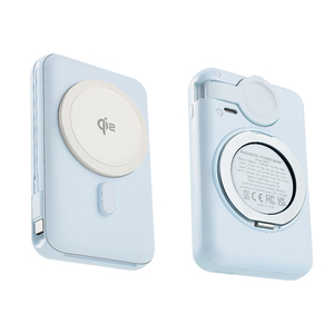 Lisen Bán hàng nóng người giữ điện thoại từ qi2 không dây sạc 4 trong <span class=keywords><strong>1</strong></span> sạc nhanh ngân hàng điện cầm tay cho Iphone AirPod iWatch - Product Image 3