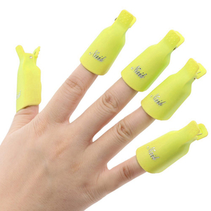 10Pcs Portable Nail Soak Off Cap Clips Colorful Gel Polish Remover Manicure <b>Tool</b> - Product Image 6