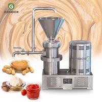 Machine à extraire le beurre de cacahuète, le beurre de noix, le beurre de tigernut, la houmous et le lait, avec broyeur colloïdal pour la préparation de produits à base de lait