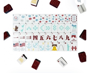 Juego de Mahjong Patriótico para el Día de la Independencia del 4 de Julio - Product Image 3
