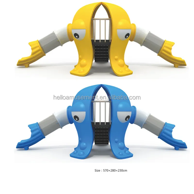 어린이 정원 게임 조합 슬라이드 플라스틱 슬라이드 놀이터 야외 어린이 도매